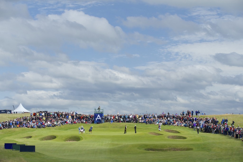 The Scottish Open at Gullane Golf Club in 2015