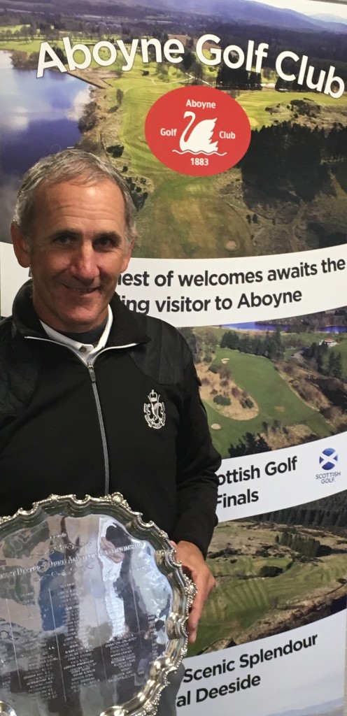 Euan McIntosh lands the spoils at Aboyne Golf Club
