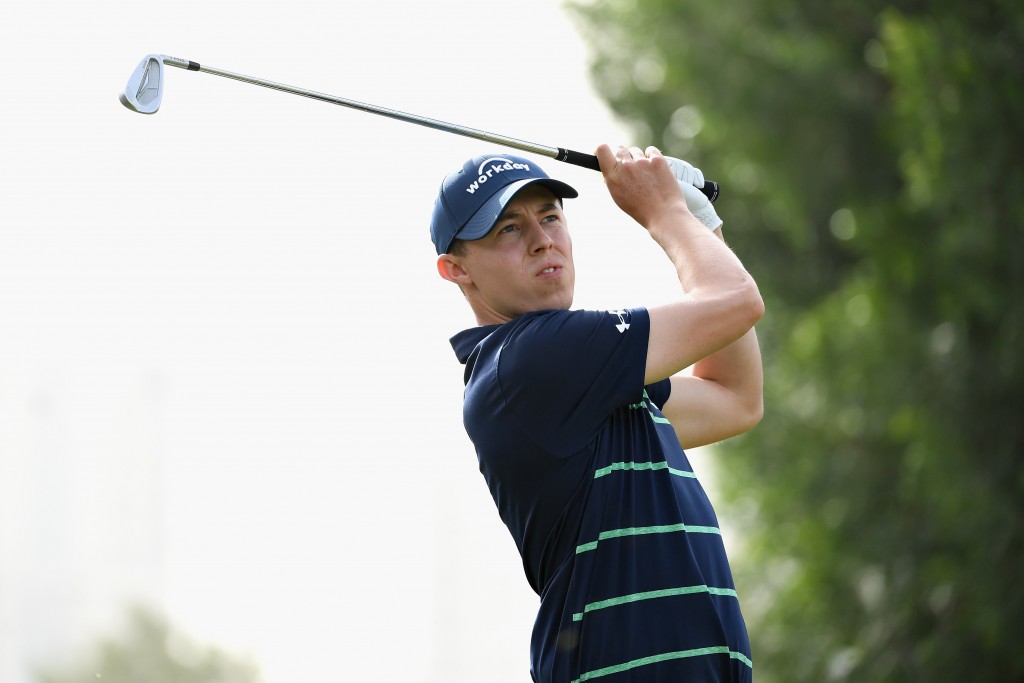 Matt Fitzpatrick who shot a fine 65 to lead after the first round of the Omega Dubai Desert Classic. Picture by GETTY IMAGES