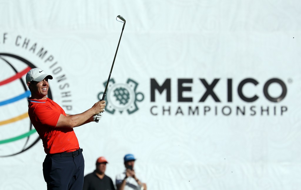 Rory McIlroy’s eight-under par in the first round of the WGC-Mexico Championship equalled his lowest ever opening score on the European Tour. Picture by GETTY IMAGES