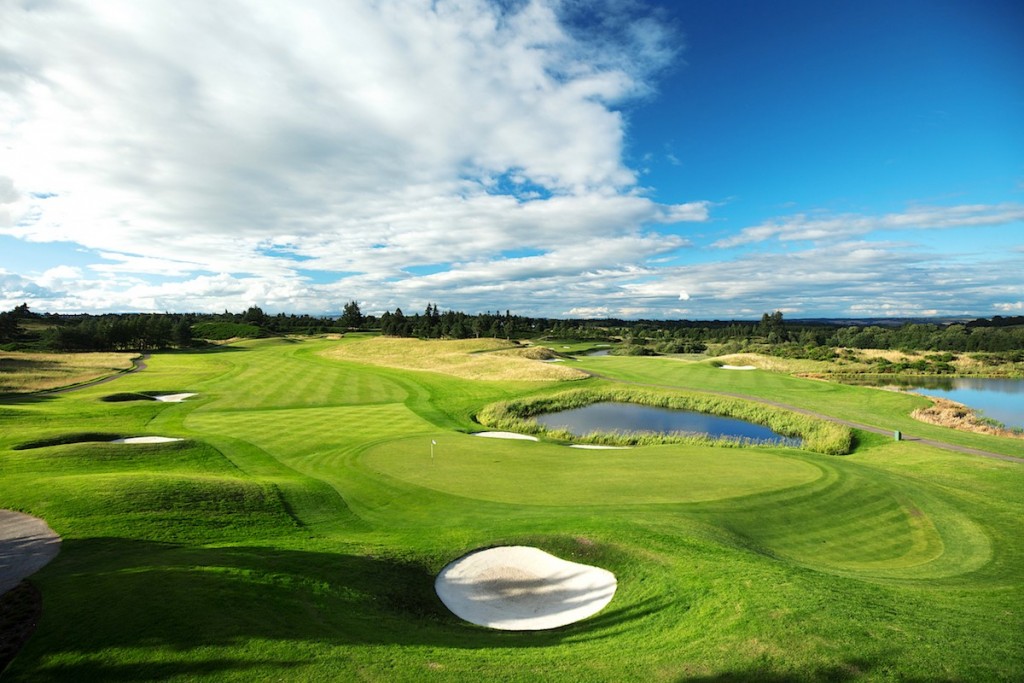 The PGA Centenary Course, one of three 18-hole championship courses at Gleneagles, will host The Solheim Cup in September.