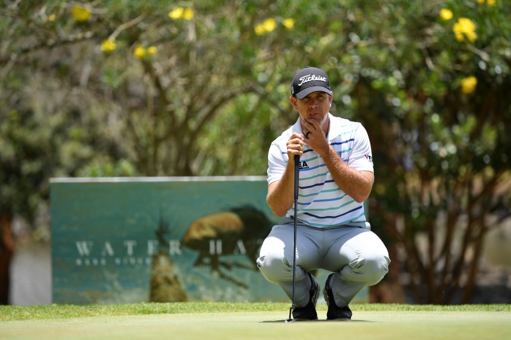 South Africa’s Louis de Jager opened up a four-shot lead in the Magical Kenya Open at Karen Country Club, in Nairobi. Picture by GETTY IMAGES