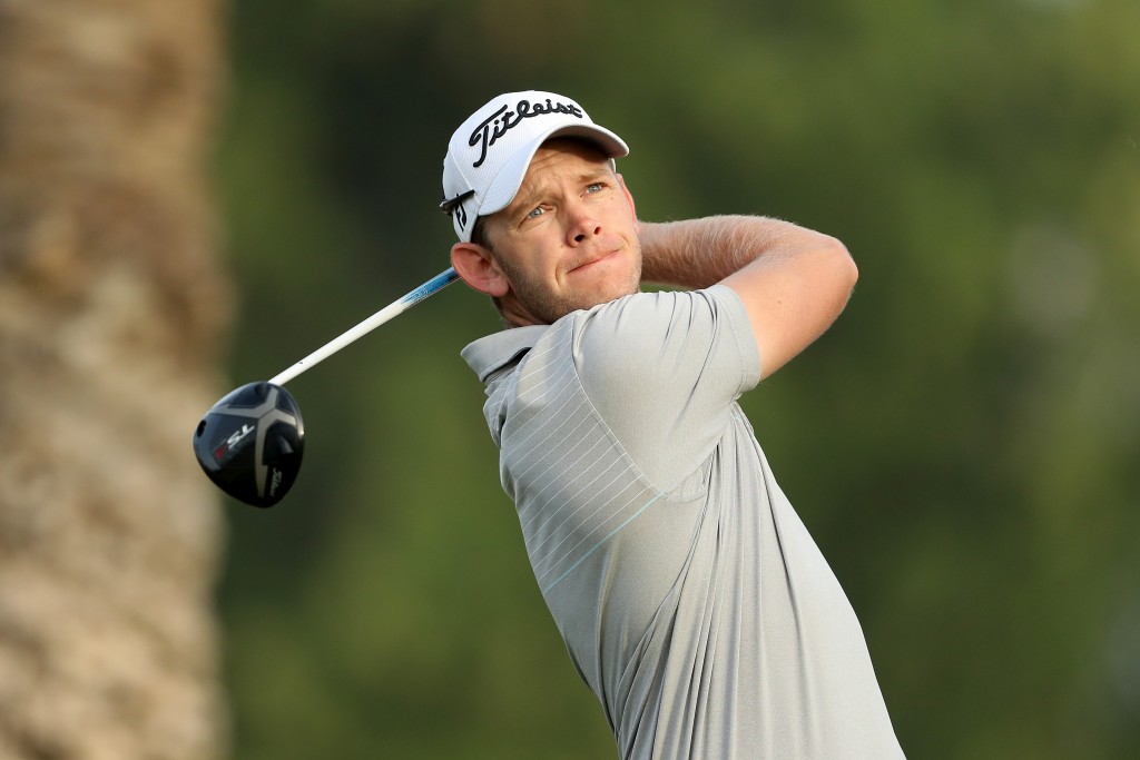     Denmark’s J B Hansen closed on the leaders in the Oman Open before the second round was suspended because of high winds, on Friday. Picture by GETTY IMAGES