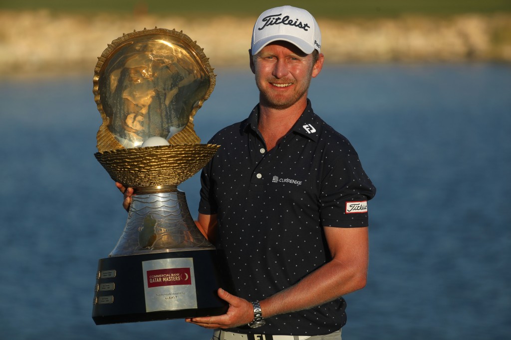     Justin Harding’s final round 66 was enough to give the South African victory in the Commercial Bank Qatar Masters, at Doha Golf Club. Picture by GETTY IMAGES