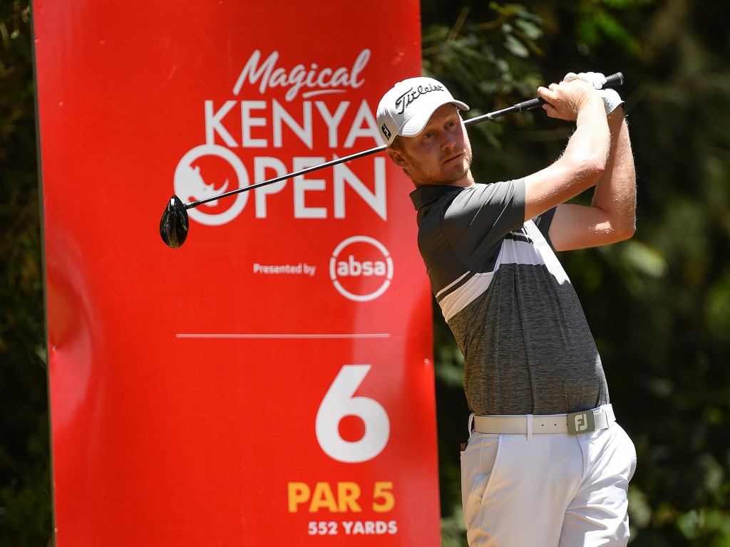 Commercial Bank Qatar Masters winner Justin Harding is looking for a second title in a row at the Magical Kenya Open. Picture by GETTY IMAGES