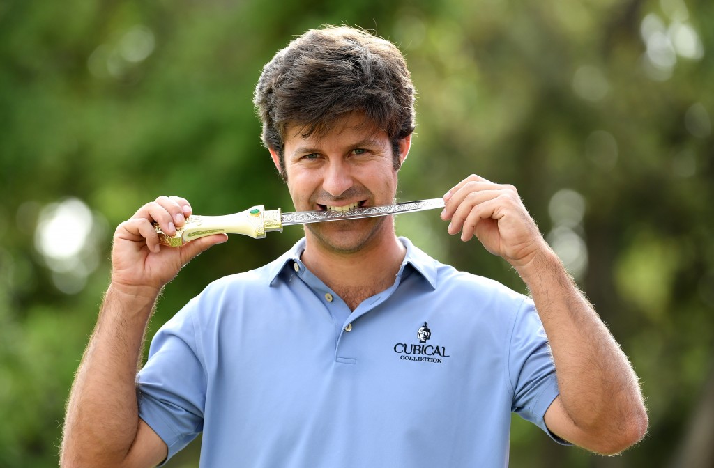 Spain’s Jorge Campillo finally converted for his maiden European Tour win in the Trophee Hassan II. Picture by GETTY IMAGES