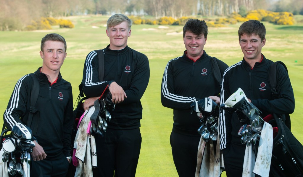 England’s winning European Nations Cup team at Sotogrande, who wil face Spain next weekend at Formby. Picture by LEADERBOARD