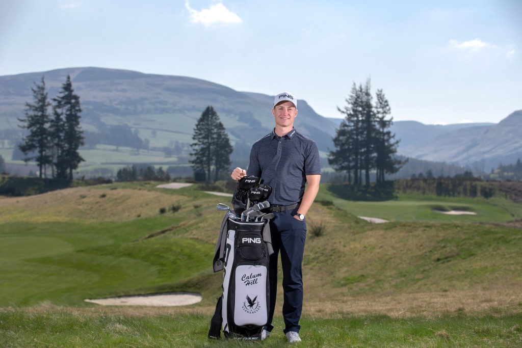 Calum Hill (pictured) joins Hannah McCook and Paul Lawrie OBE, in representing Gleneagles on the global stage.