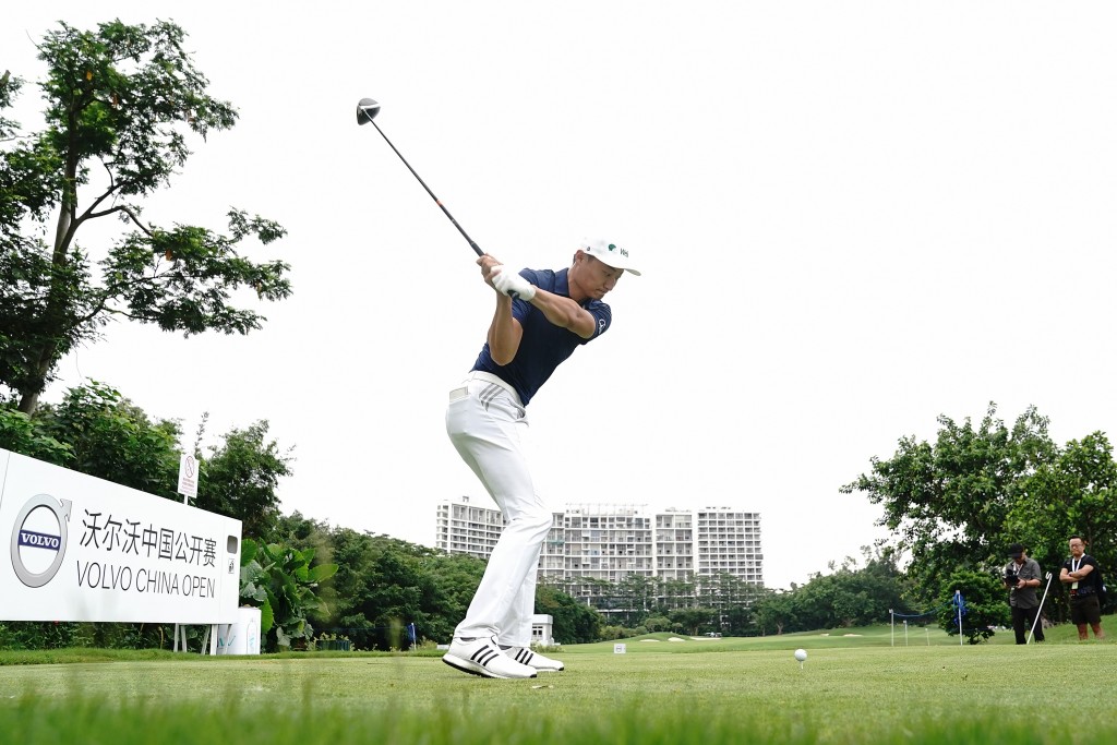 Haotong Li is hoping for a repeat of his Volvo China Open victory of 2016 with the tournament moving back to Genzon GC in Shenzen, after three years at Topwin G&CC. Picture by GETTY IMAGES