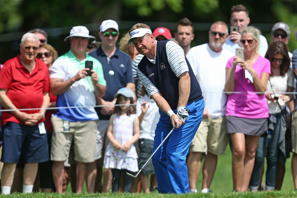 Northamptonshire County’s Paul Broadhurst made a double at 16 but claimed missed putts had cost him dearly in the fourth round. Picture by GETTY IMAGES