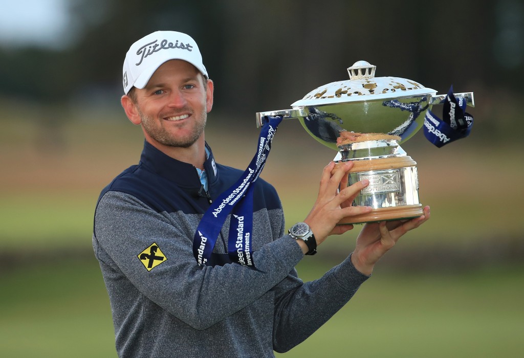 golfer Bernd Wiesberger Scottish Open winner