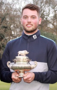 Hexham’s Matty Lamb, the 2019 Hampshire Hog winner at North Hants Golf Club