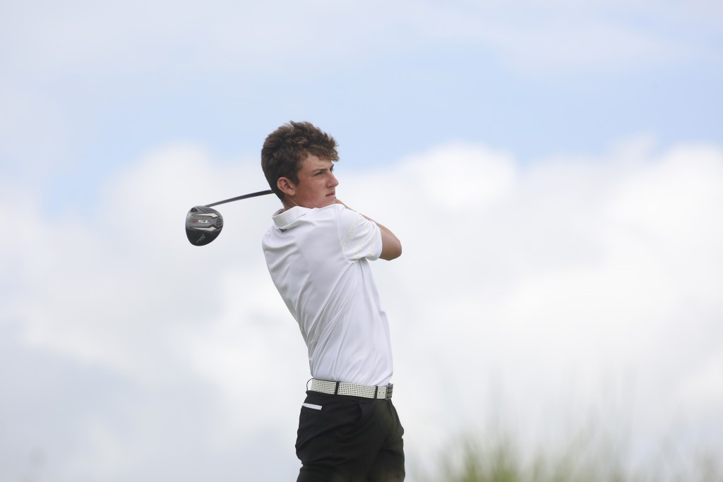 Hallamshire’s England junior international golfer Barclay Brown