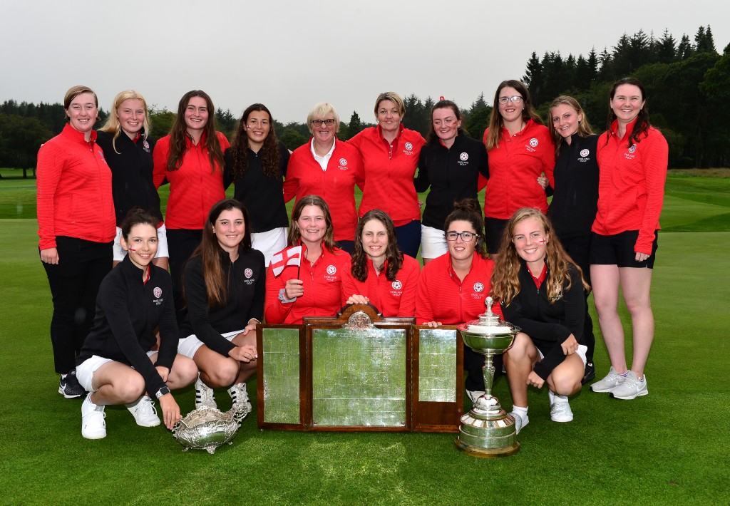 The England Girls and Women’s teams at the 2019 Home Internationals