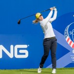 Yorkshire’s Jodi Ewart Shadoff during Tuesday practice round at the 2019 Solheim Cup