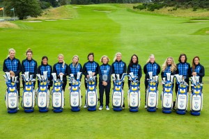 The European Team kitted out