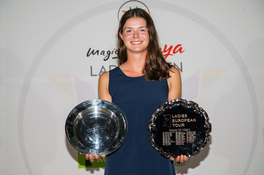 Esther Henseleit Ladies European Tour Rookie of the Year and Order of Merit winner