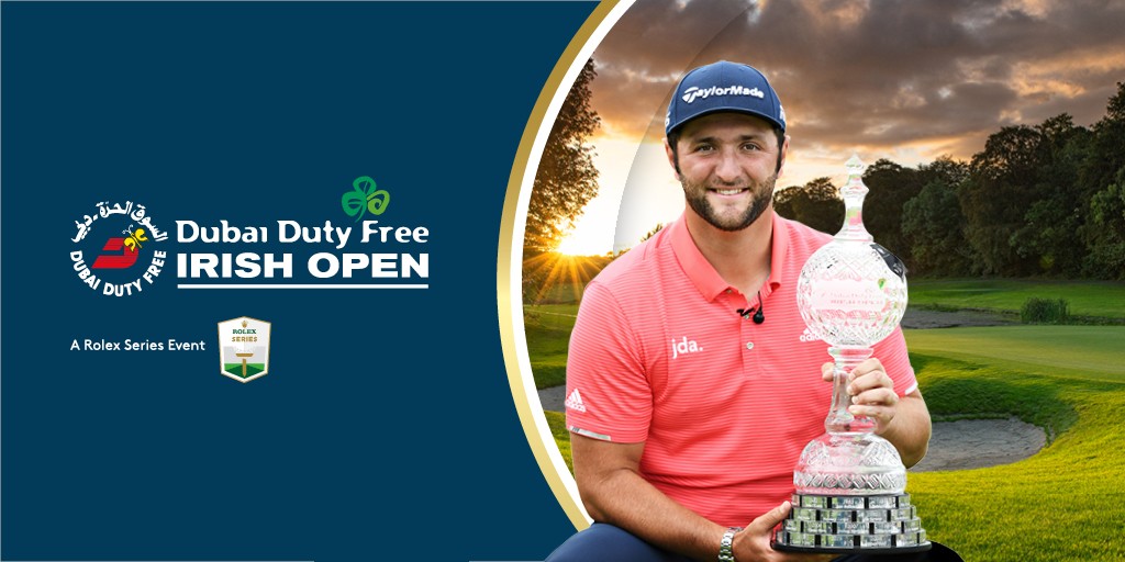 Jon Rahm will defend his Dubai Duty Free Irish Open title at Mount Juliet, in May