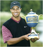 Tiger Woods 2002 World Golf Championship American Express Championship winner