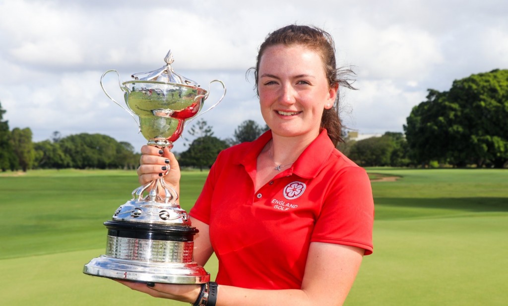 HUDDERSFIELD golf club’s Charlotte Heath, the 2020 Australian Women’s Amateur Champion