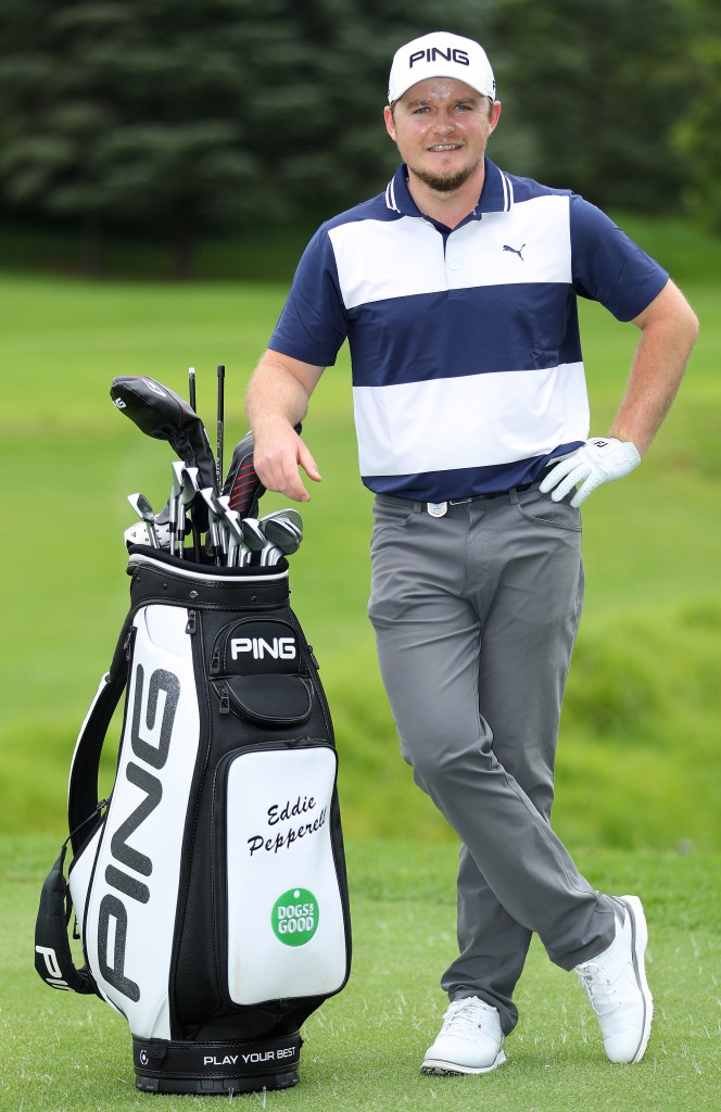 Ping’s new European Tour player Eddie Pepperell, from Frilford Heath Golf Club, in Oxfordshire.