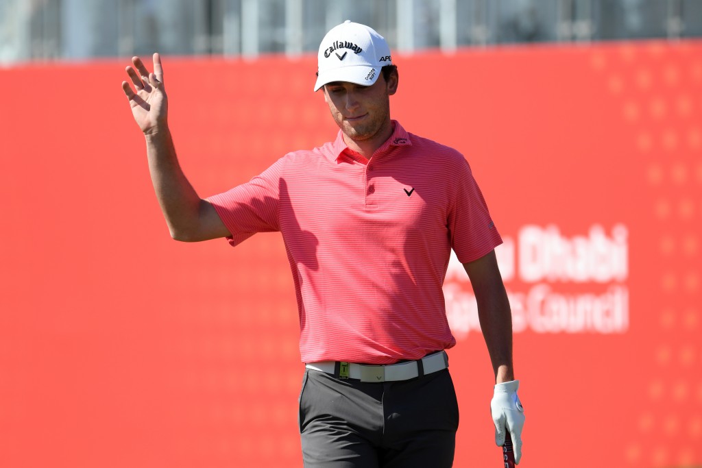Renato Paratore during the first round of the 2020 Abu Dhabi HSBC Championship