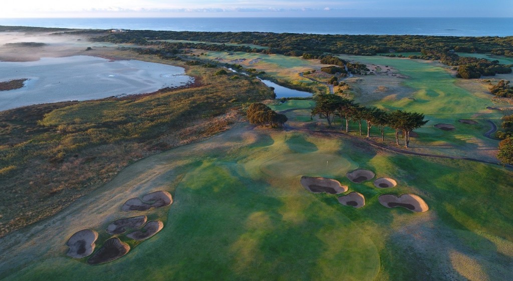 The 13th Beach Golf Links at Barwon Heads on the Bellarine Peninsula, which will host the 2020 ISPS Handa Vic Open