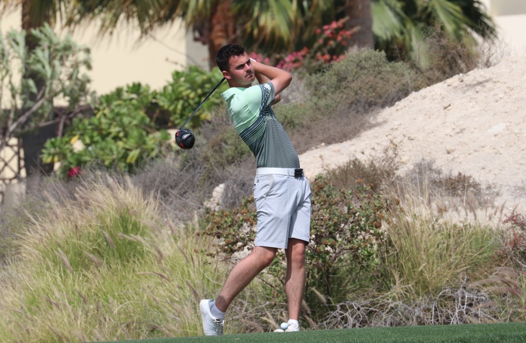 David Hague leads Saud Al Sharif in the Royal Golf Club Bahrain Open by one