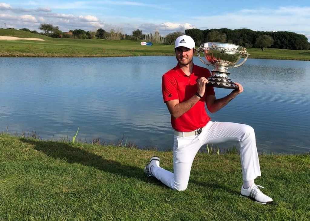 2020 Portuguese International Amateur Champion Harry Goddard, the England A squad member from Hanbury Manor