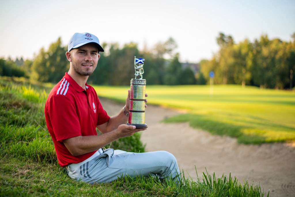 2019 Scottish Open Amateur Strokeplay Champion Jake Bolton, from Ogborne Downs Golf Club