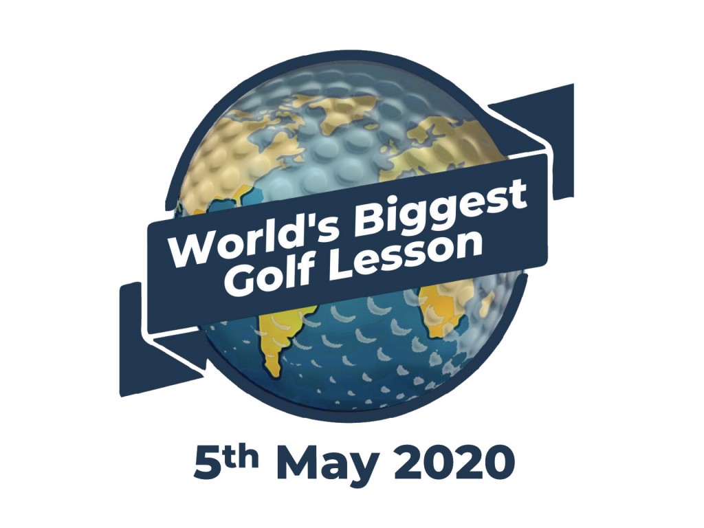 The World’s Biggest Golf Lesson is being held live on Instagram at 2pm, on Tuesday, May 5.
