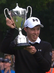 2015 British Masters winner Matt Fitzpatrick at Woburn