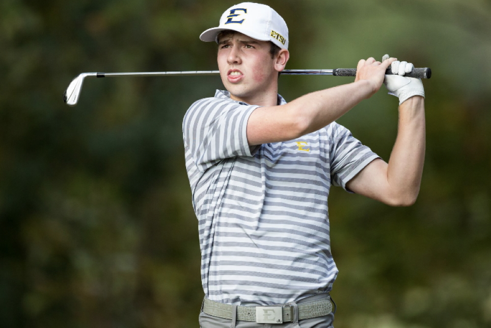 East Tennessee State University freshman Archie Davies, from Carlisle Golf Club, has won the Wales Golf Amateur of the Year award for the second-year running