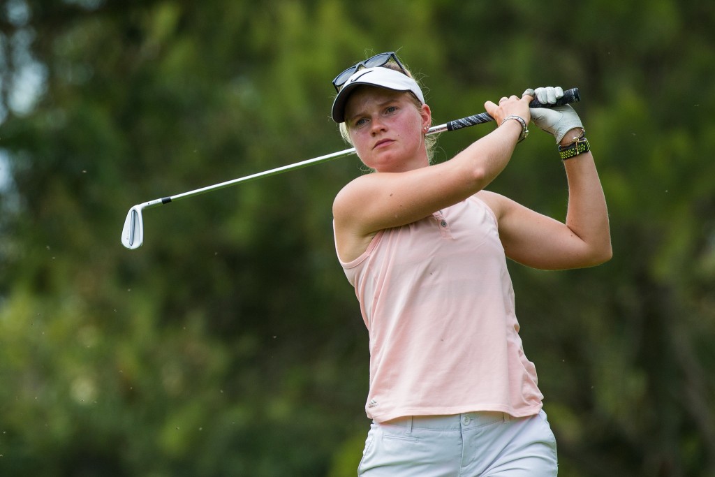 Hayley Davis, who is playing in the 2020 Brokenhurst Manor Women’s Open, the first event in the Rose Ladies Series