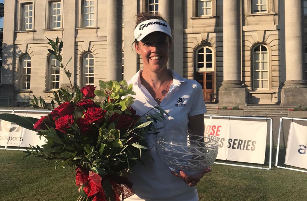 Meghan MacLaren won the second Rose Ladies Series event at Moor Park despite a two-shot penalty for paying the wrong ball