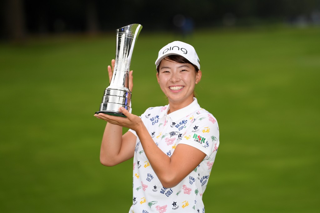 Japan’s Hinako Shibuno – winner of the 2019 AIG Women's British Open at Woburn Golf & Country Club