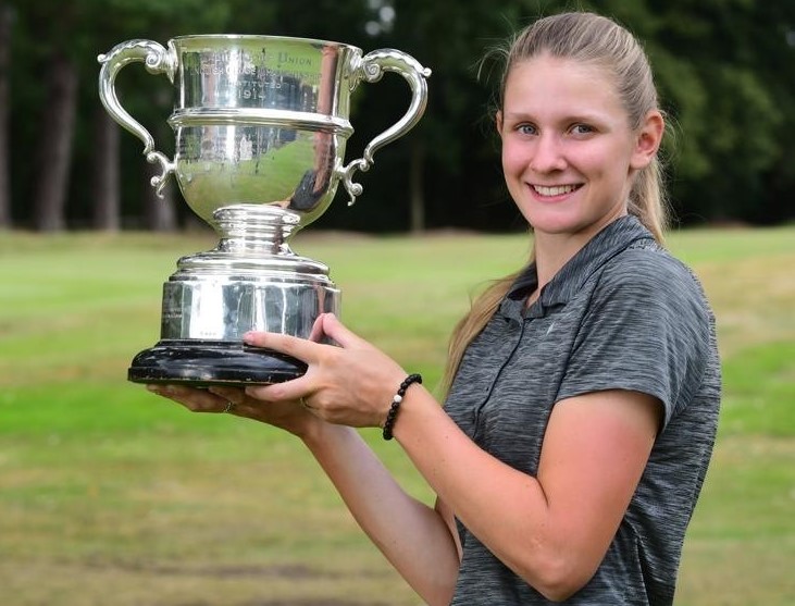 2020 English Women’s Amateur Champion Emily Price, from Ludlow Golf Club, beat Essex’s Lily May Humphrey 4&3 in the final at Woodhall Spa