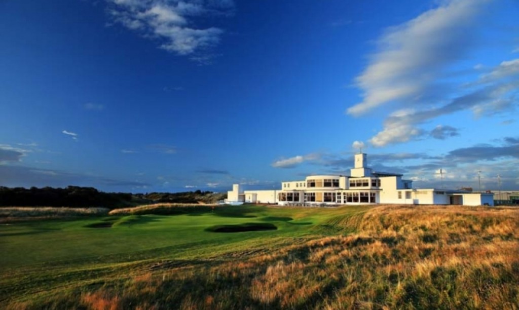 Royal Birkdale’s famous Art Deco clubhouse – the club is staging The Amateur Championship for a fourth time in 2020