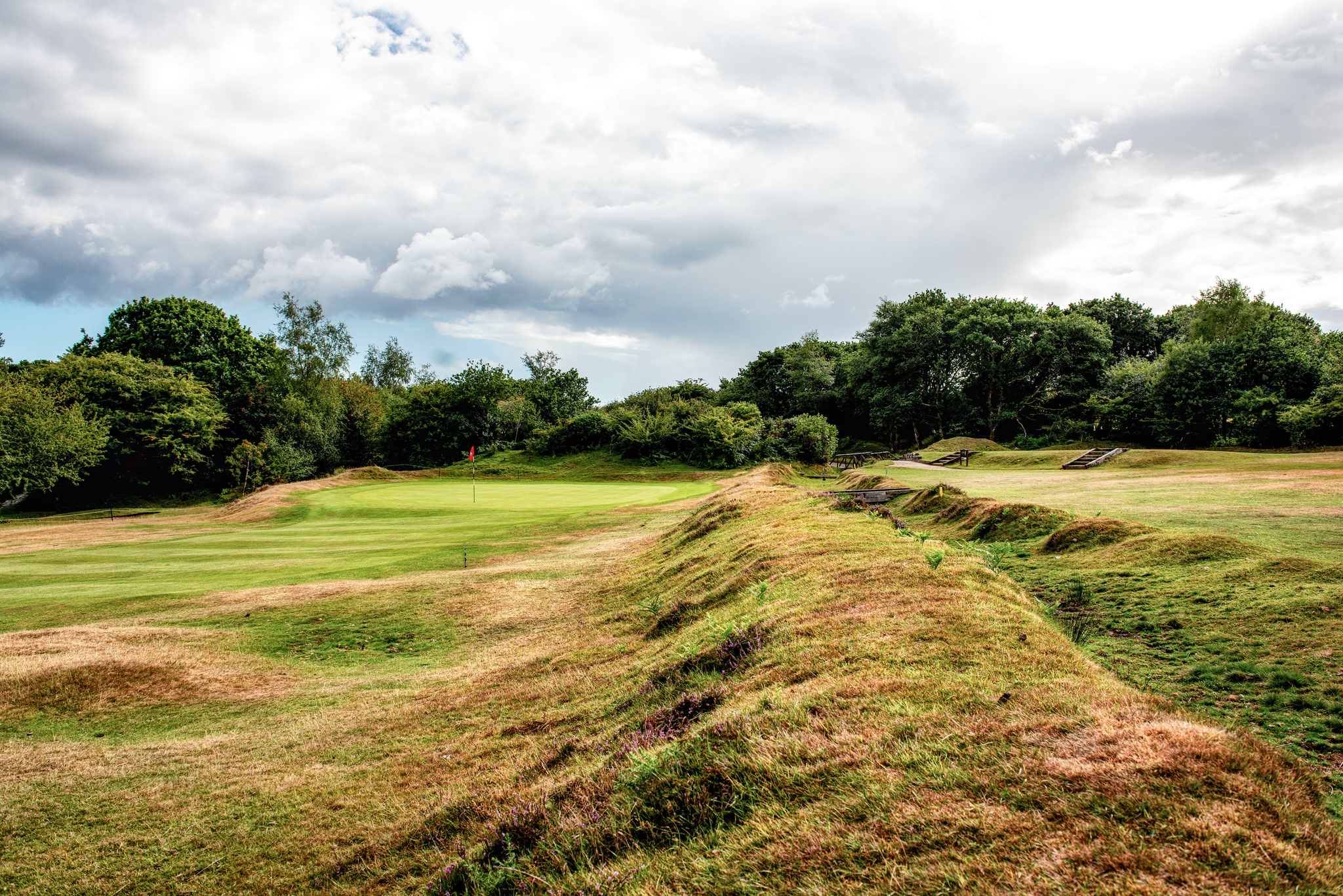 17th green and leat