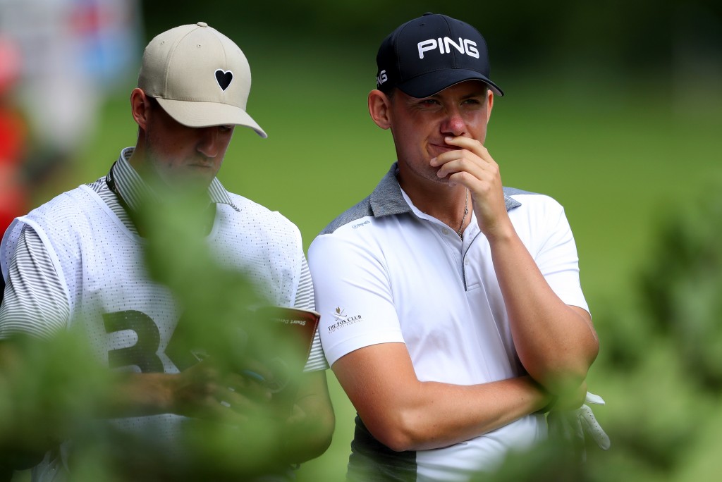Sweden’s Anton Karlsson has recorded two top 10s since regaining his European Tour card at the Qualifying School, in November, and was in pole position to grab the top seed going into the Belgian Knockout’s matchplay phase over the weekend. Picture by GETTY IMAGES