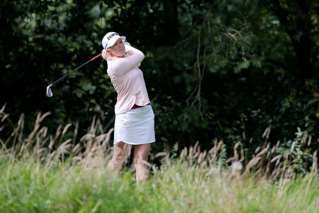 Northern Ireland’s Symetra Tour winner Stephanie Meadow at Galgorm Castle