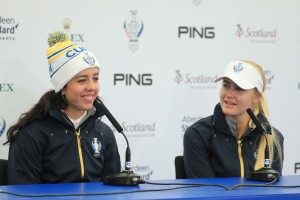 Georgia Hall and Charley Hull