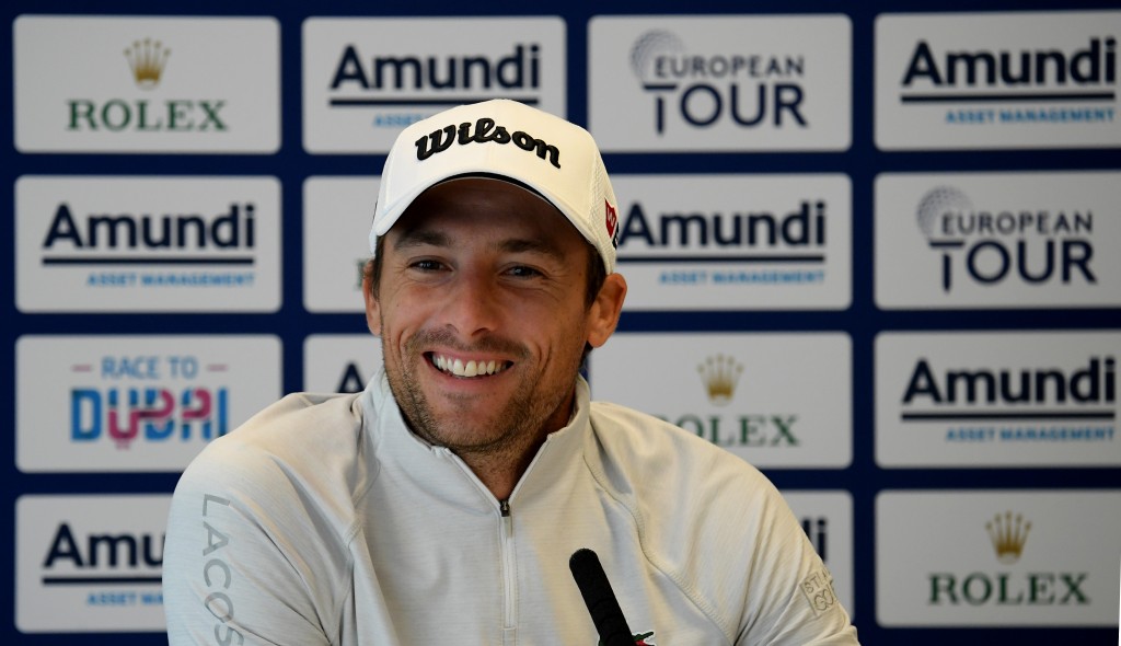 FRENCH GOLFER BENJAMIN HEBERT