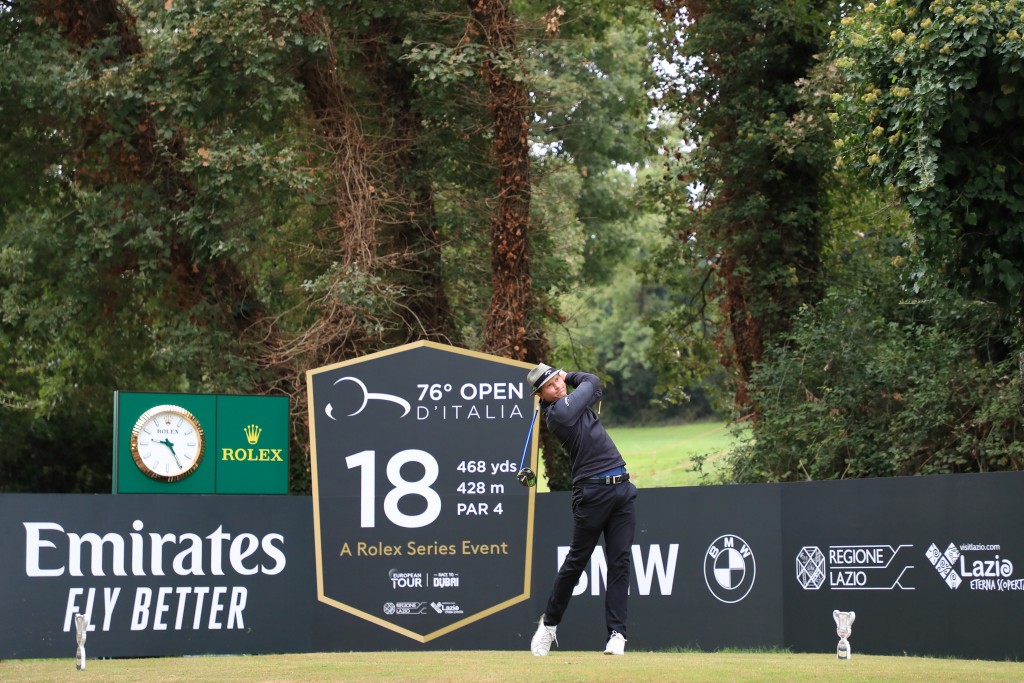 Finland’s Tapio Pulkkanen in the first round of the 2019 Italian Open