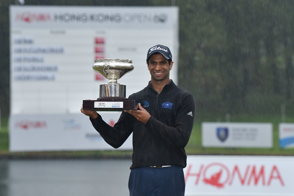 2018 Hong Kong Open winner Aaron Rai