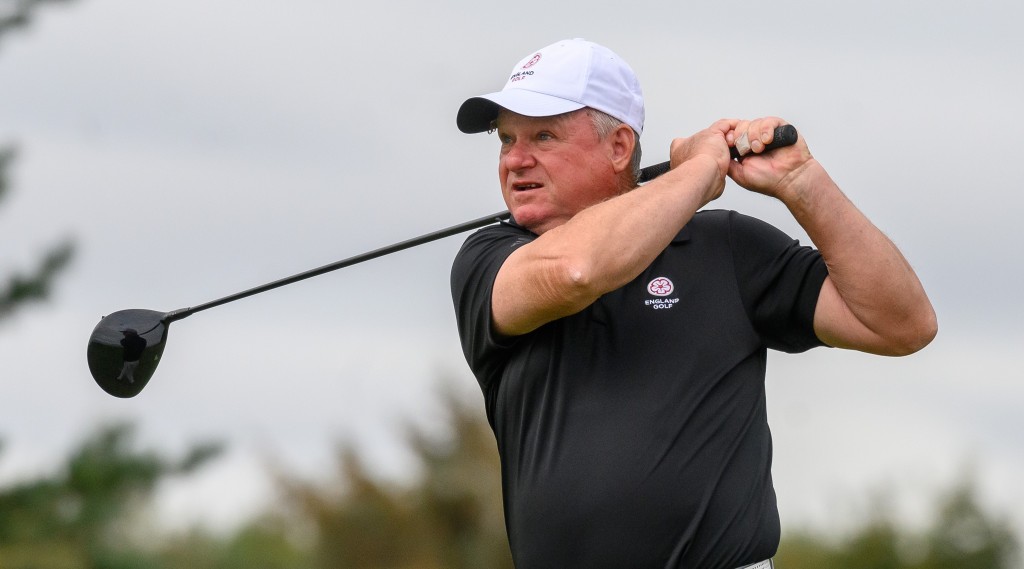 Hampshire’s England Seniors captain Alan Mew from Stoneham Golf Club